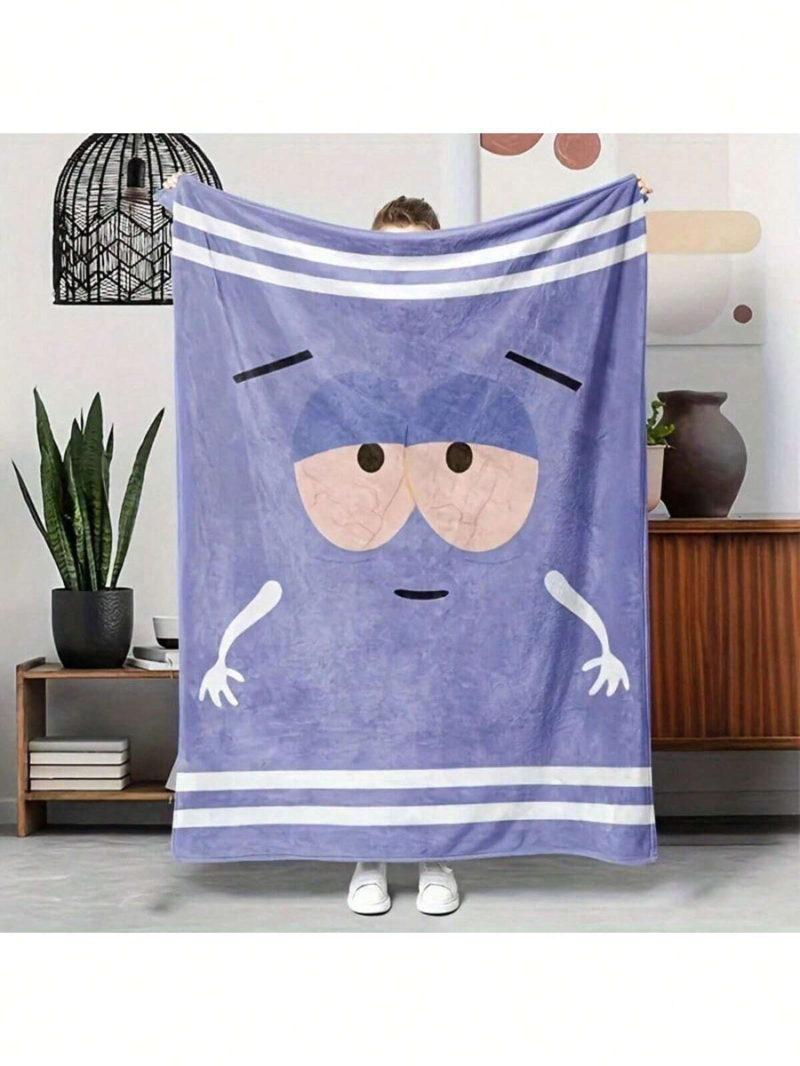 Cartoon Themed Retro 67 Flannel Blankets Throws Sofa Towel Soft Comfortable Throws Blankets Birthday Family Holiday Daily Couple Party Anniversary Wedding Souvenir Halloween Christmas Graduation Season Thanksgiving Bed Sofa